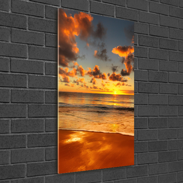 Print on acrylic glass Australian beach