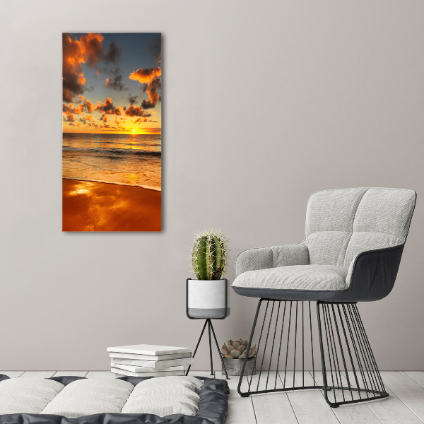 Print on acrylic glass Australian beach