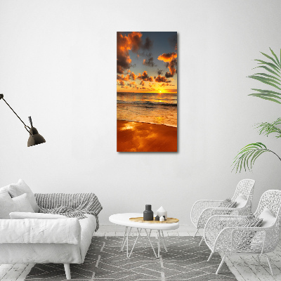 Print on acrylic glass Australian beach