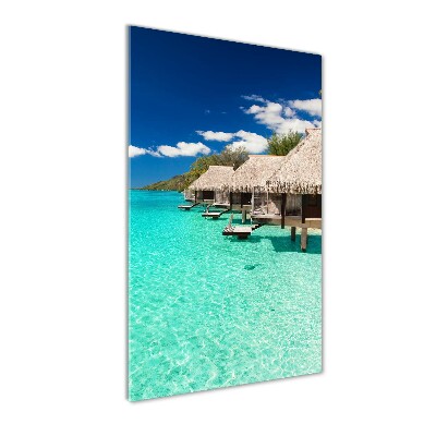 Print on acrylic glass Tropical island