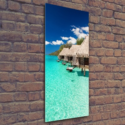 Print on acrylic glass Tropical island