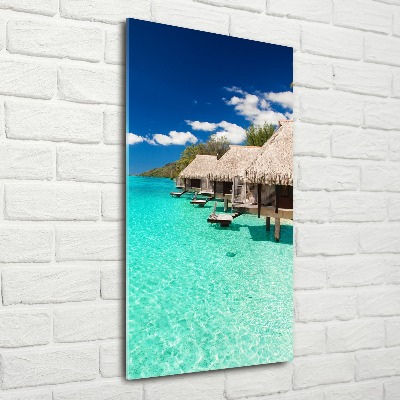 Print on acrylic glass Tropical island