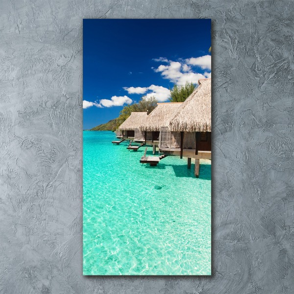 Print on acrylic glass Tropical island