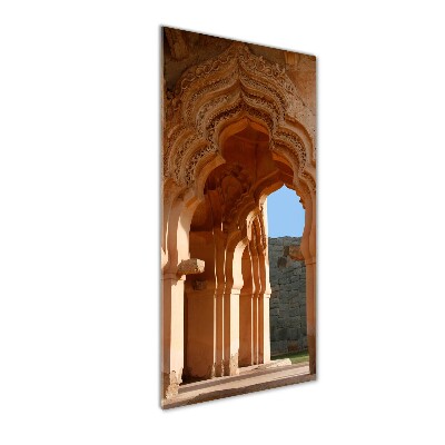 Acrylic glass print Lotus Mahal Hampi