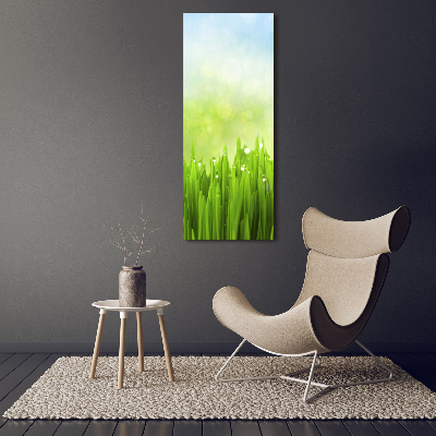 Print on acrylic glass Grass