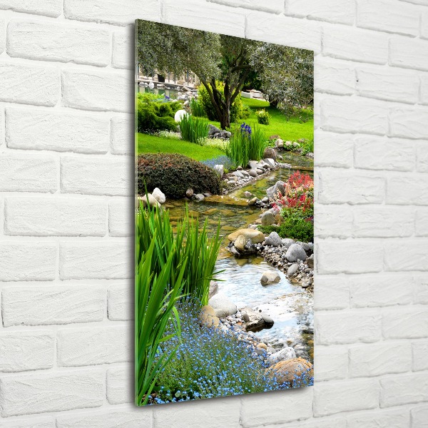 Print on acrylic Asian garden