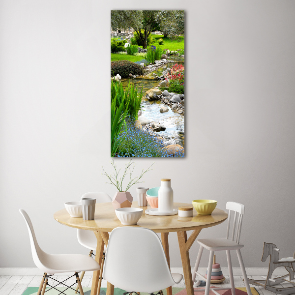 Print on acrylic Asian garden