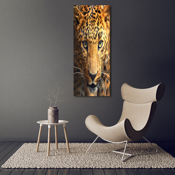 Print on acrylic glass leopard