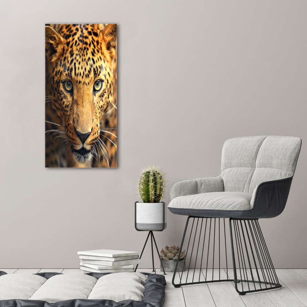 Print on acrylic glass leopard