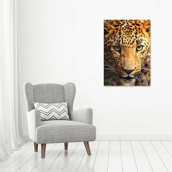 Print on acrylic glass leopard