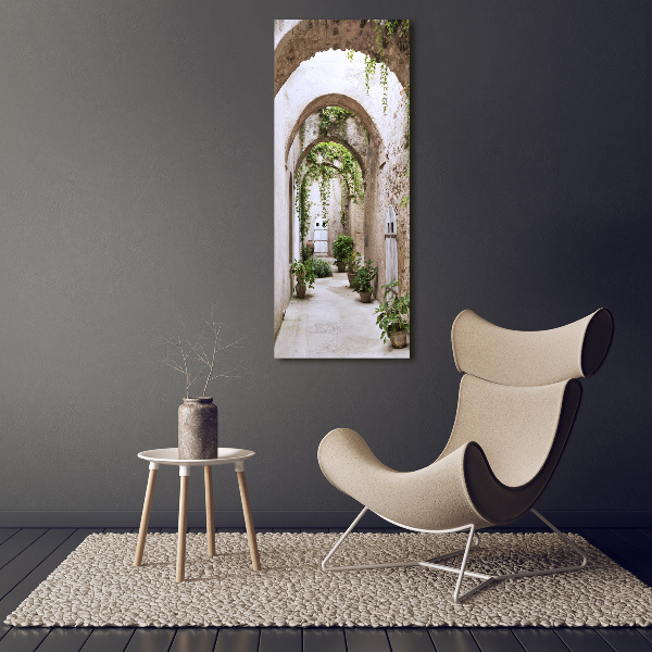 Acrylic glass print Arkada at the castle