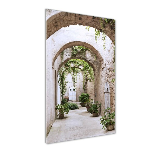 Acrylic glass print Arkada at the castle