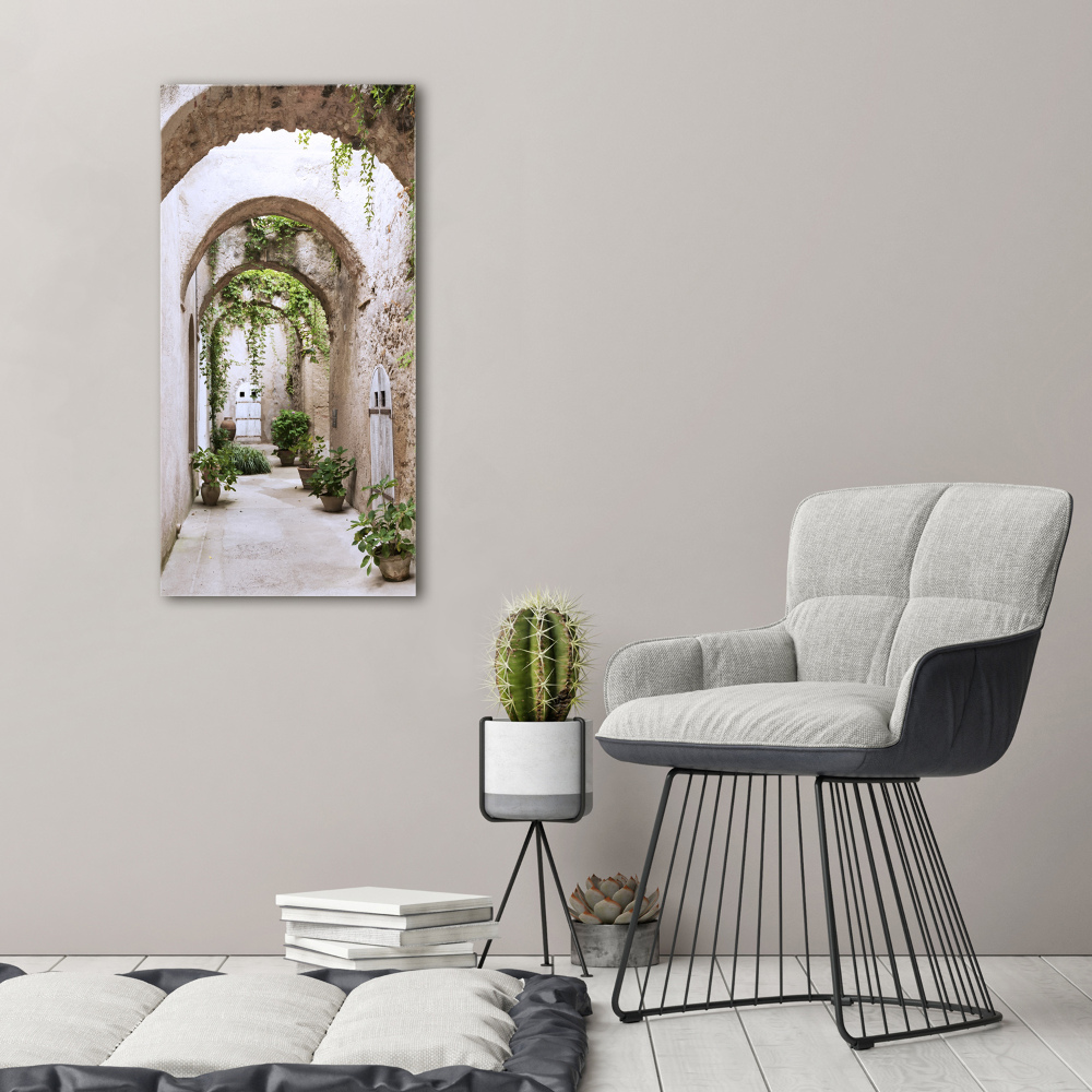 Acrylic glass print Arkada at the castle