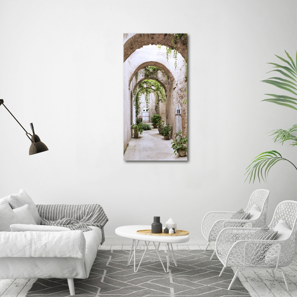 Acrylic glass print Arkada at the castle