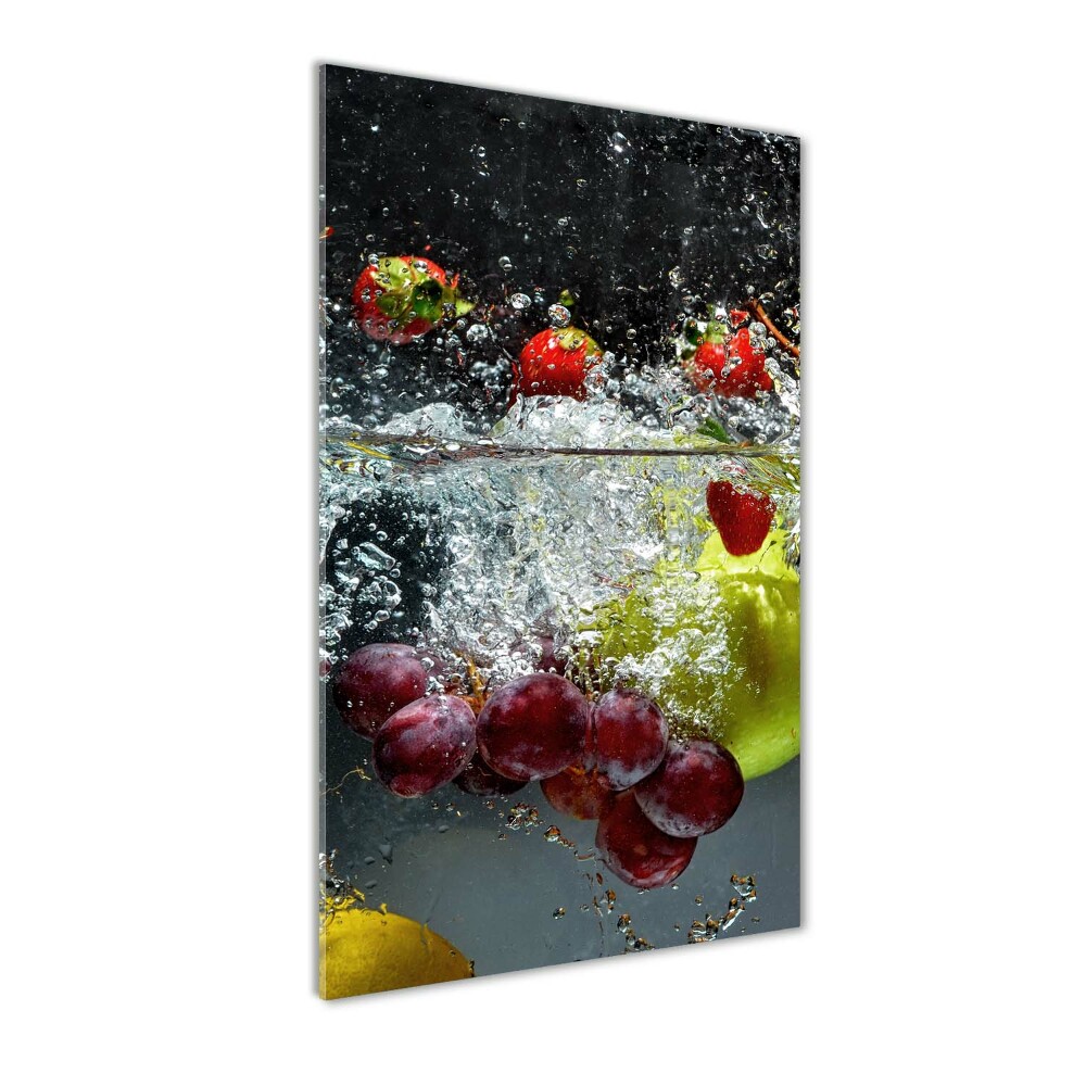 Print on acrylic Fruit underwater