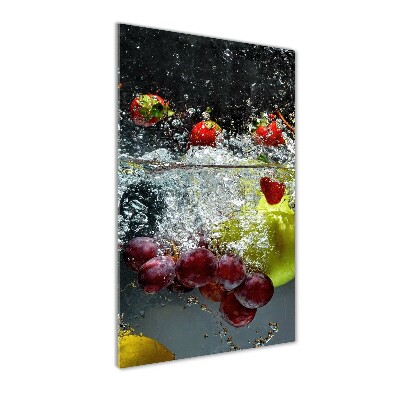 Print on acrylic Fruit underwater