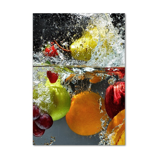 Print on acrylic Fruit underwater