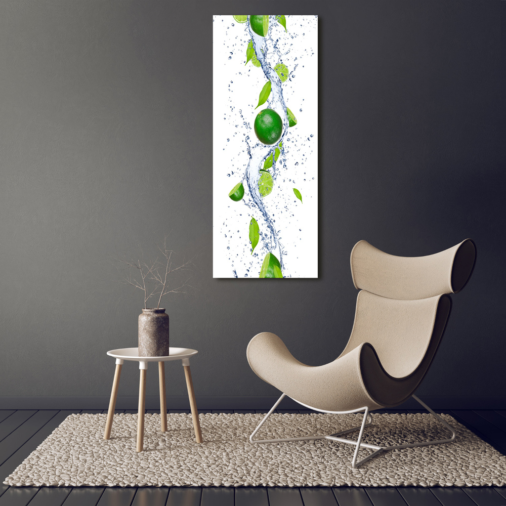 Wall art acrylic Lime