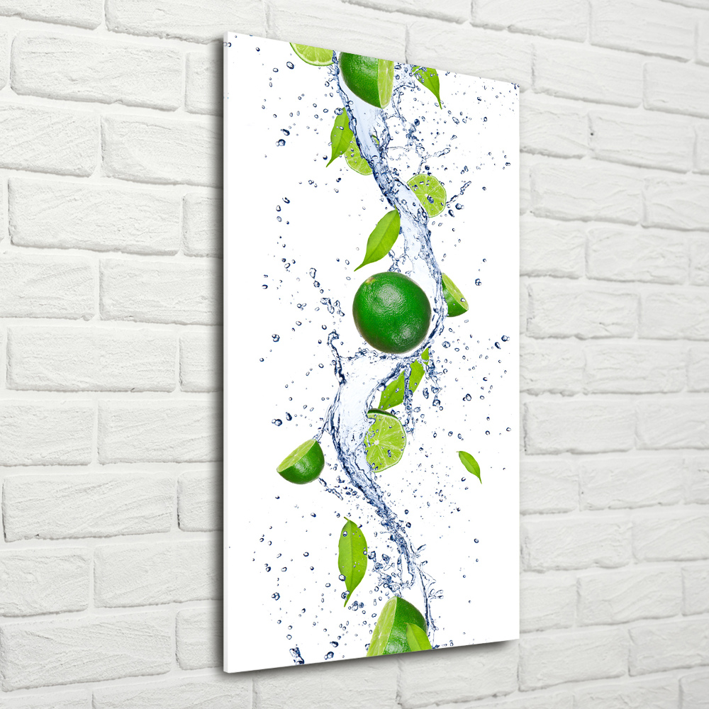 Wall art acrylic Lime