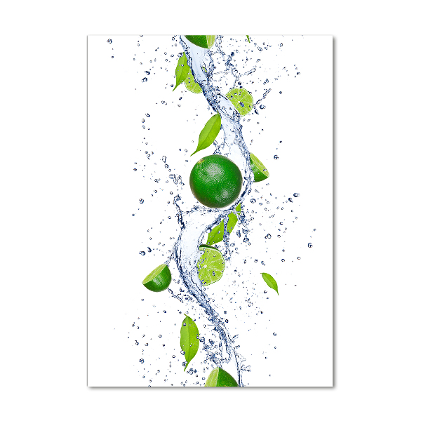 Wall art acrylic Lime