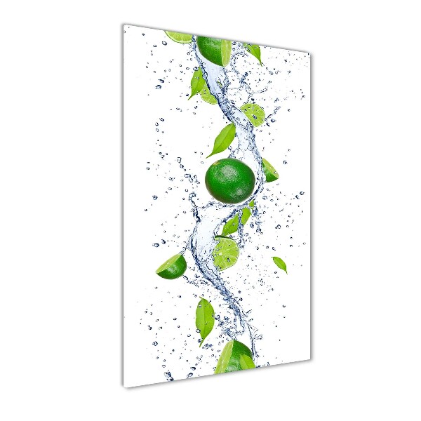 Wall art acrylic Lime