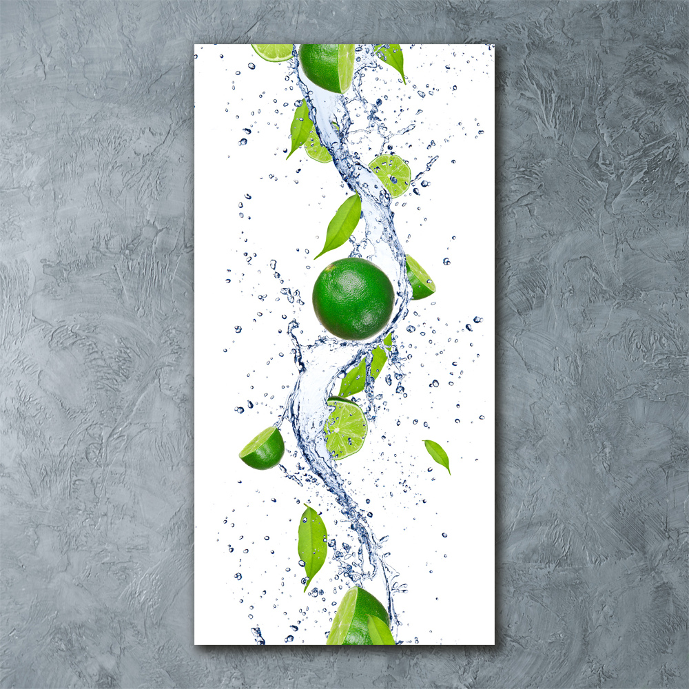 Wall art acrylic Lime