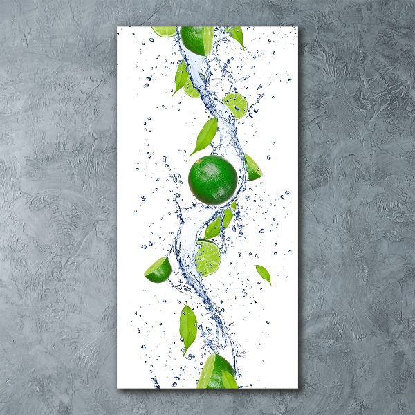 Wall art acrylic Lime