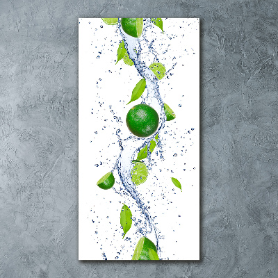 Wall art acrylic Lime