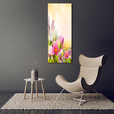 Print on acrylic Field flowers