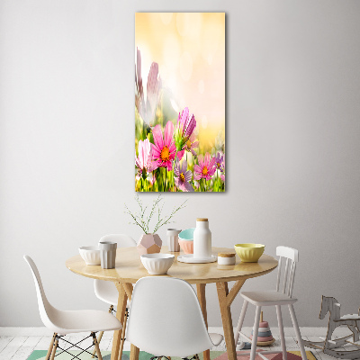 Print on acrylic Field flowers