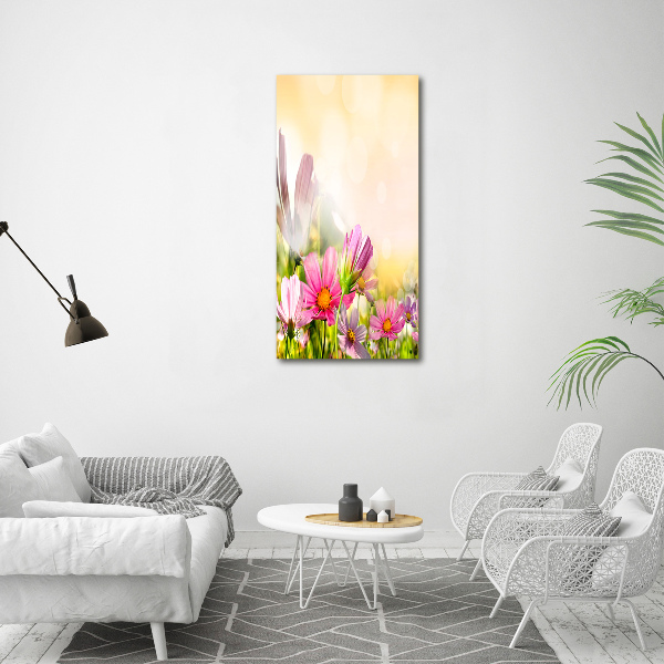 Print on acrylic Field flowers