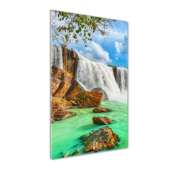 Print on acrylic glass Waterfall