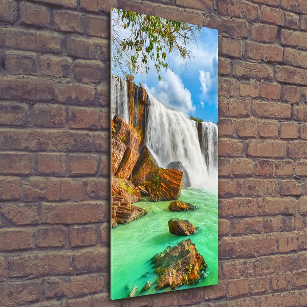 Print on acrylic glass Waterfall