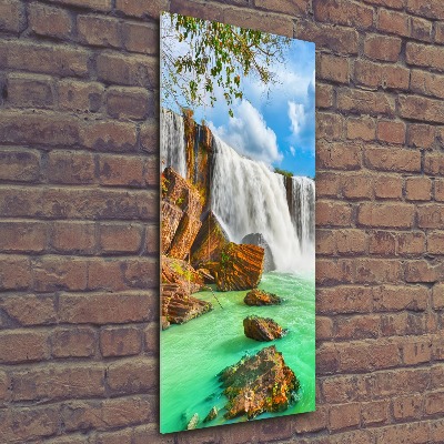 Print on acrylic glass Waterfall