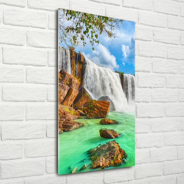 Print on acrylic glass Waterfall