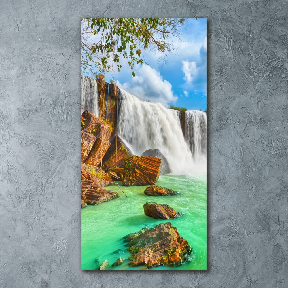 Print on acrylic glass Waterfall