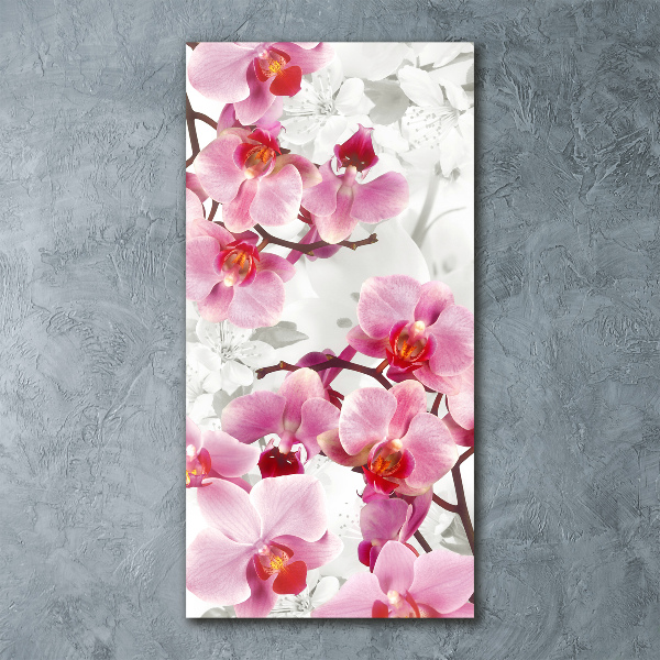 Print on acrylic Pink orchid