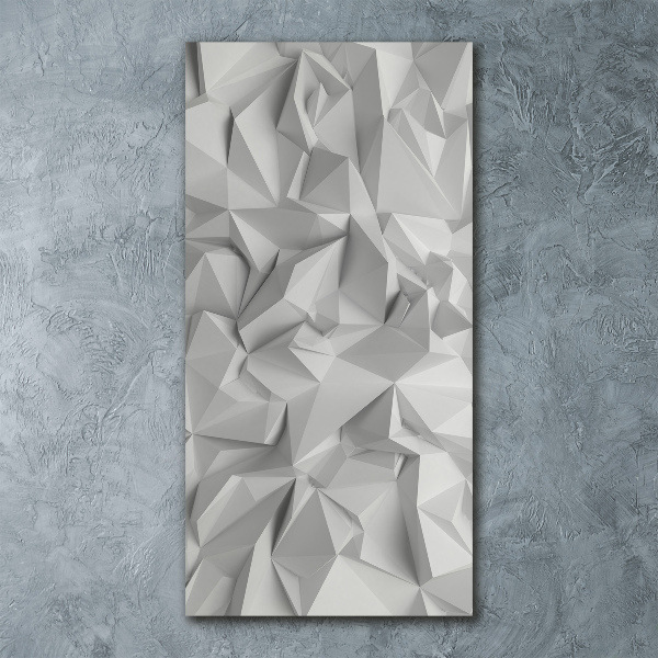 Acrylic wall art 3D abstraction