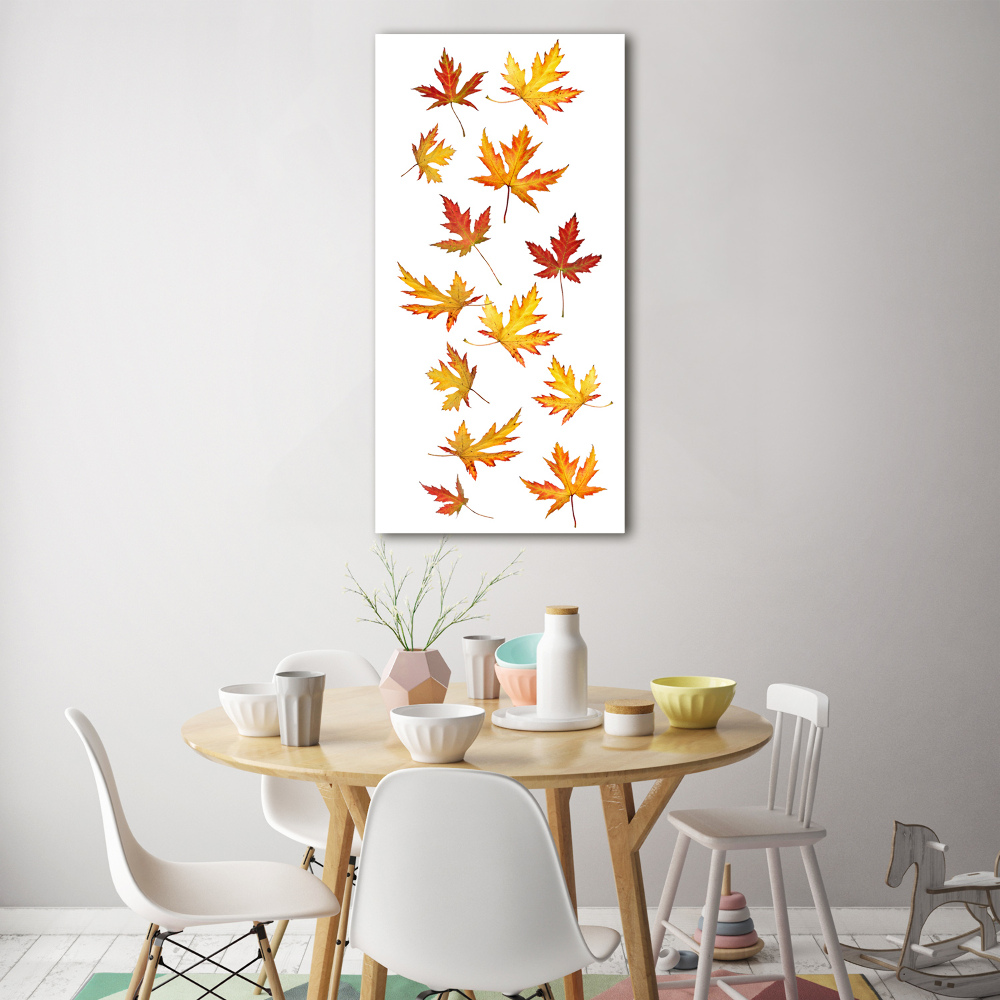 Print on acrylic Autumn leaves