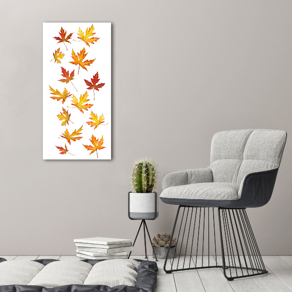 Print on acrylic Autumn leaves