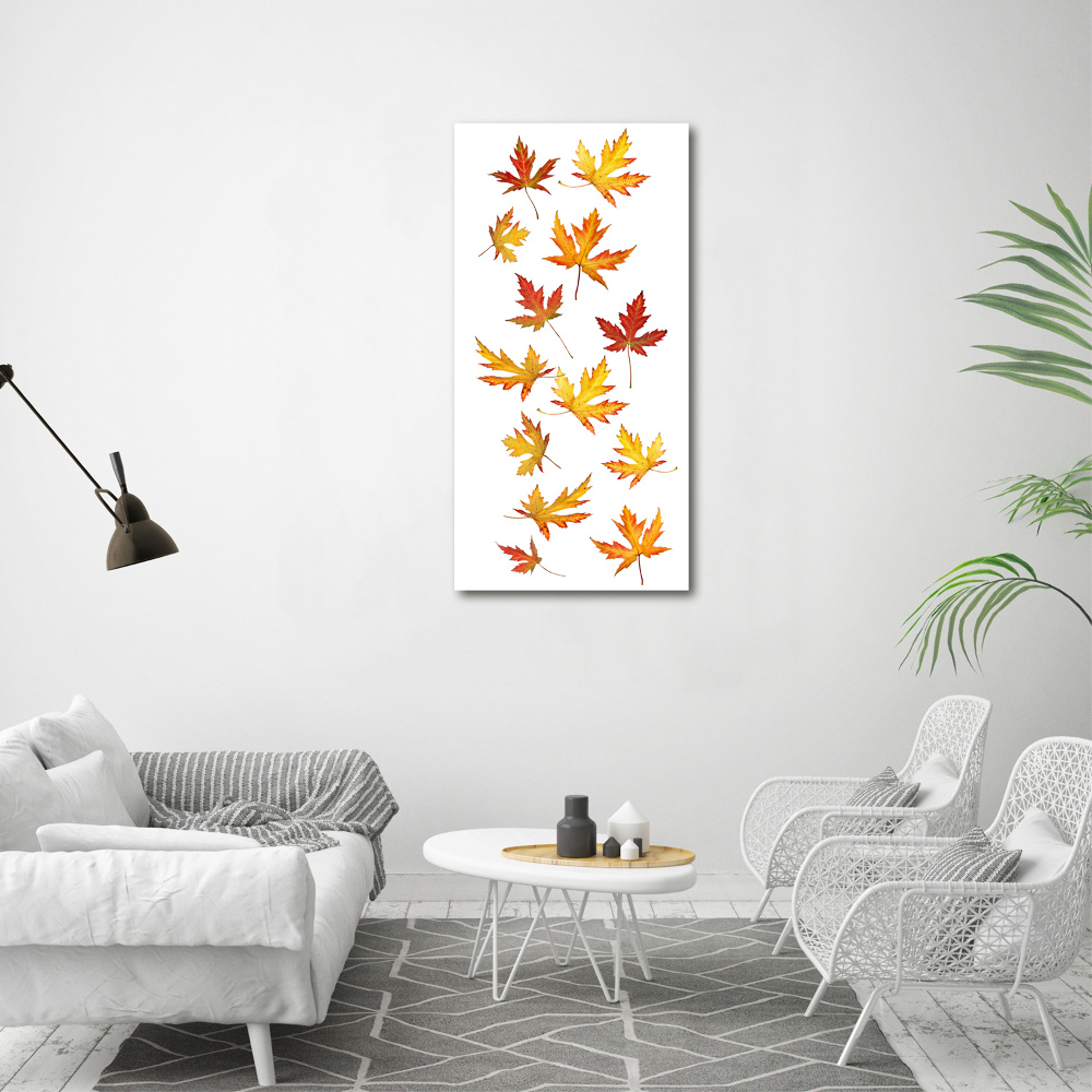 Print on acrylic Autumn leaves