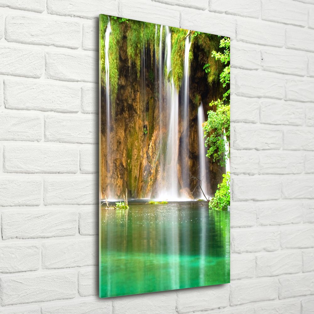 Print on acrylic glass Plitwickie lakes