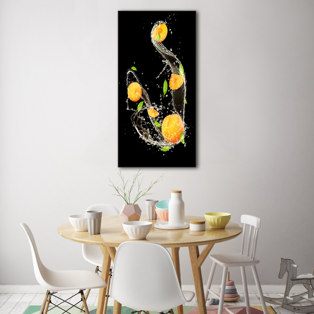 Acrylic wall art Oranges