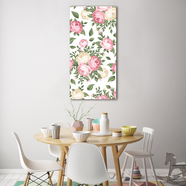 Wall art acrylic Roses