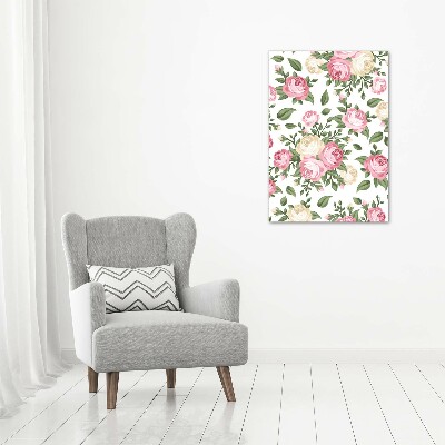 Wall art acrylic Roses