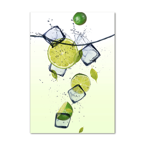 Print on acrylic Lime and ice