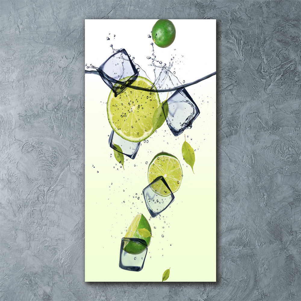 Print on acrylic Lime and ice