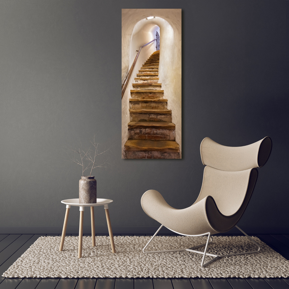 Print on acrylic Stairs in the castle