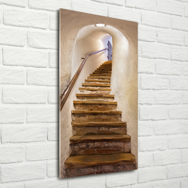 Print on acrylic Stairs in the castle