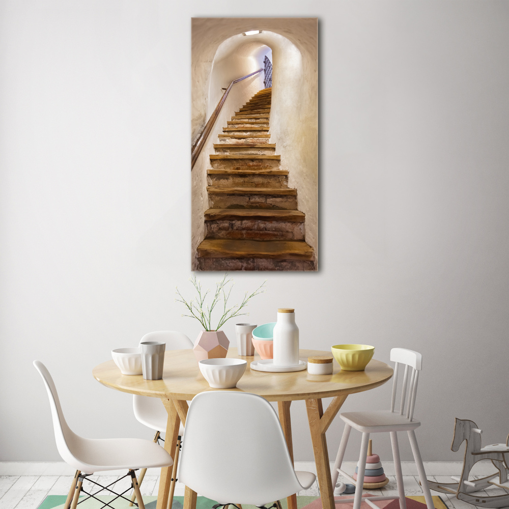 Print on acrylic Stairs in the castle